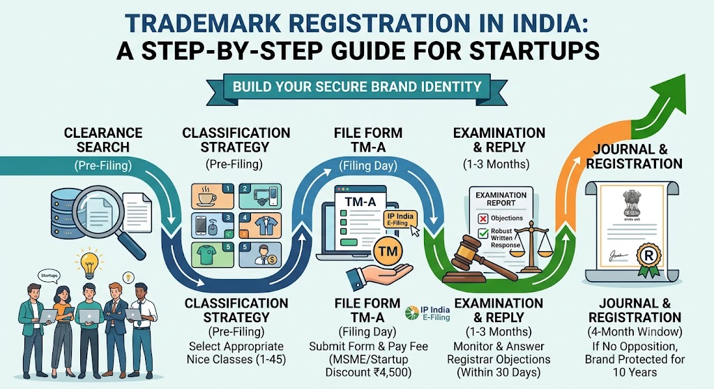 Trademark Registration in India: A Step-by-Step Guide for Startups